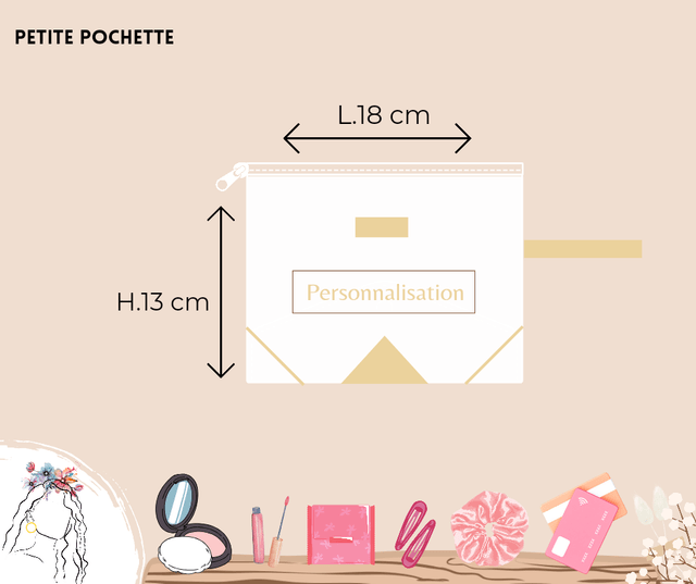 Petite pochette Kaki