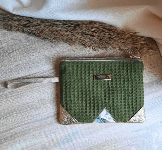 Petite pochette Kaki